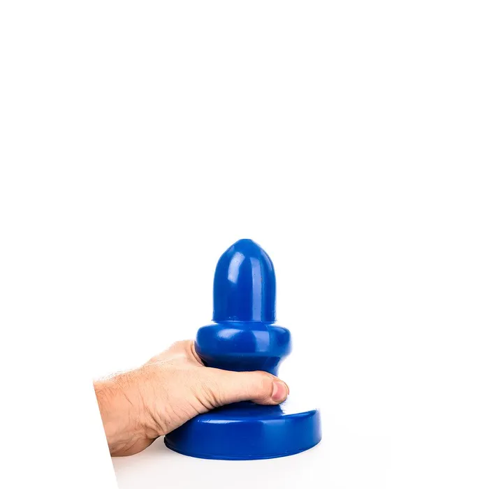 Vibrators | All Blue - Buttplug 17 x 8 cm - Blauw - All Black Vibrators | All Blue - Buttplug 17 x 8 cm - Blauw - All Black