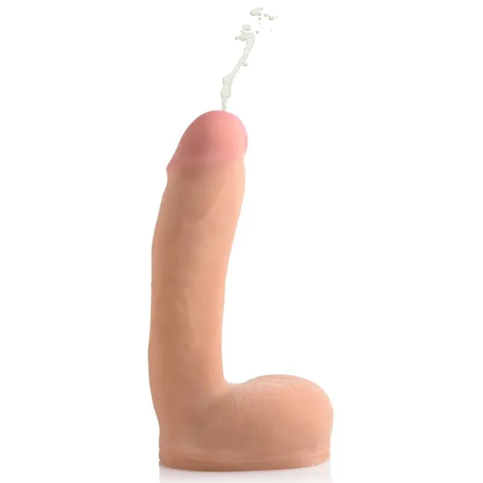 Dildos | Loadz 8'' Dual Density Squirting Dildo - Flesh 20.3 cm Squirting Dong - XR Brands Dildos | Loadz 8'' Dual Density Squirting Dildo - Flesh 20.3 cm Squirting Dong - XR Brands