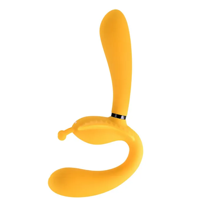 Evolved THE MONARCH - Yellow USB Rechargeable Multi Use Couples Vibrator | Evolved Vibrators Evolved THE MONARCH - Yellow USB Rechargeable Multi Use Couples Vibrator | Evolved Vibrators