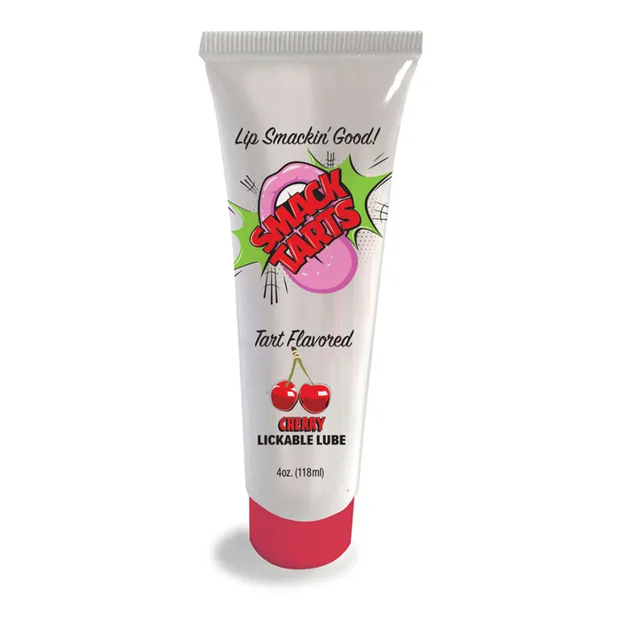 Little Genie Lubricants Smack Tarts Sour Cherry Sour Cherry Flavoured Lubricant 120 ml Tube