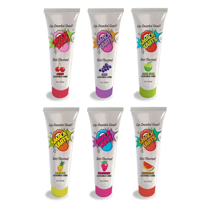 Little Genie Lubricants | Smack Tarts - Sour Cherry - Sour Cherry Flavoured Lubricant - 120 ml Tube Little Genie Lubricants | Smack Tarts - Sour Cherry - Sour Cherry Flavoured Lubricant - 120 ml Tube